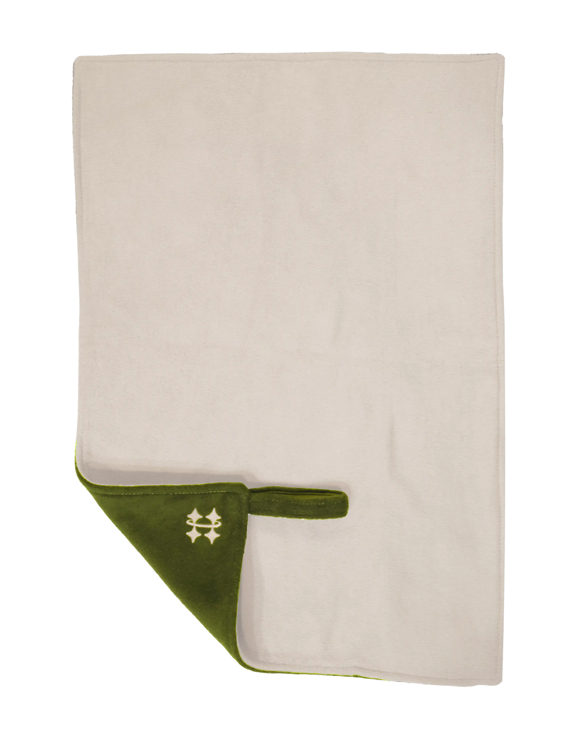Halo Olive/White sauna mat