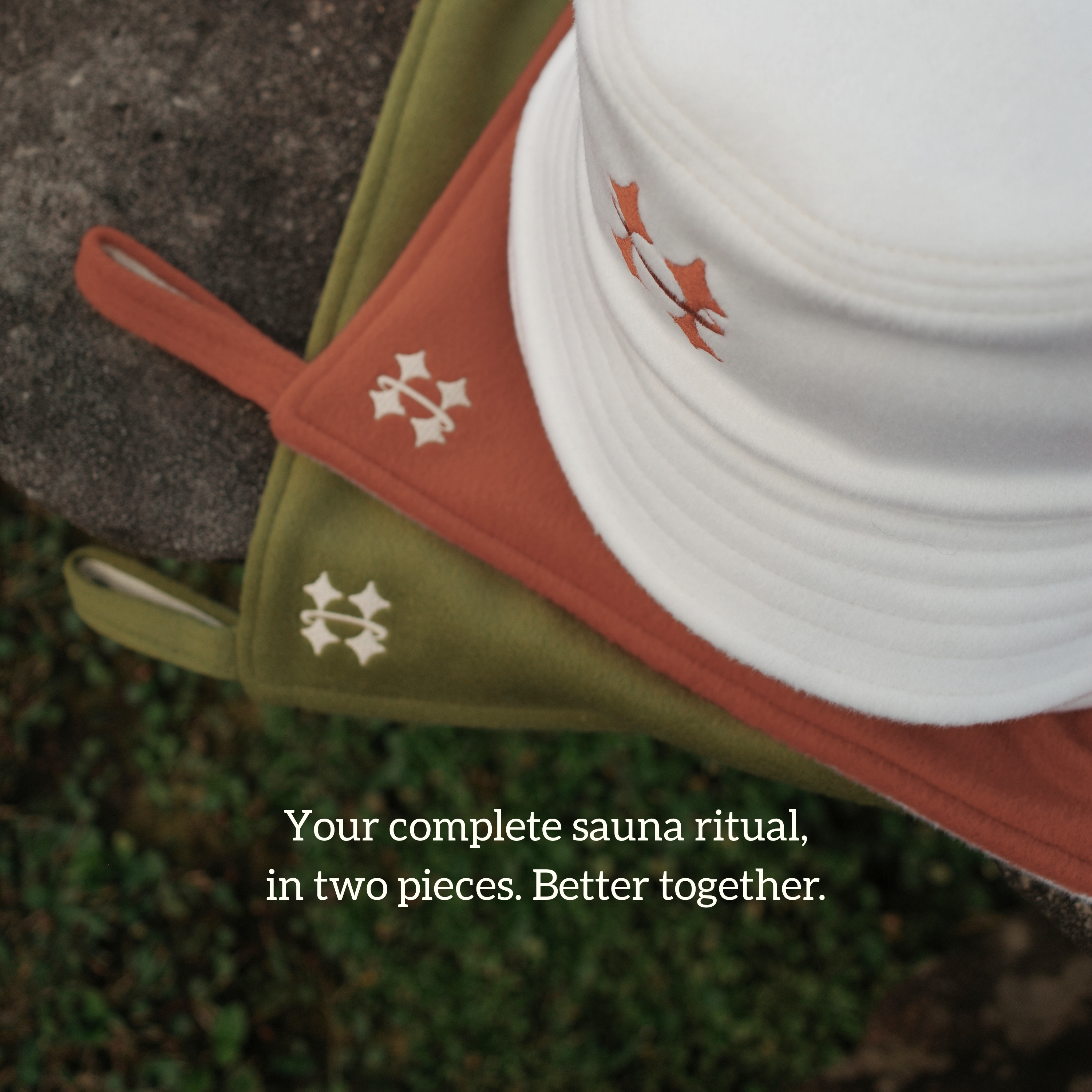 Halo Sauna Hat - 100% Australian Wool